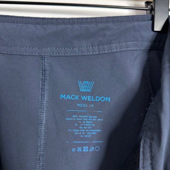 MACK WELDON 4 Way Stretch Shorts Nylon Gray - Picture 7 of 7